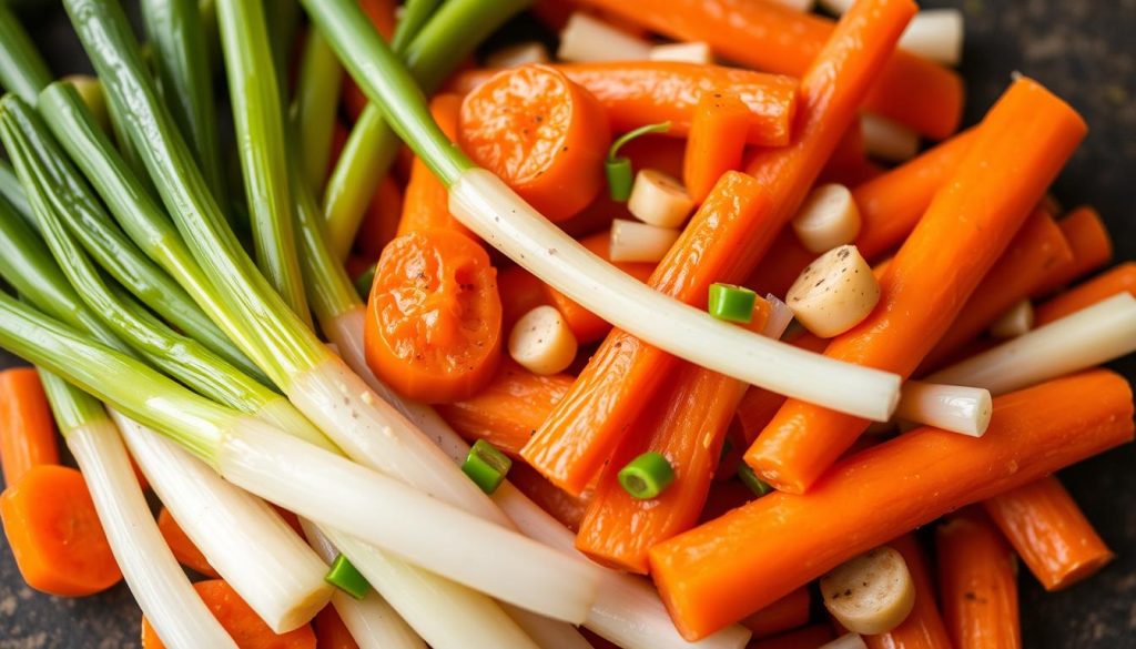 recettes poireaux carottes accompagnement